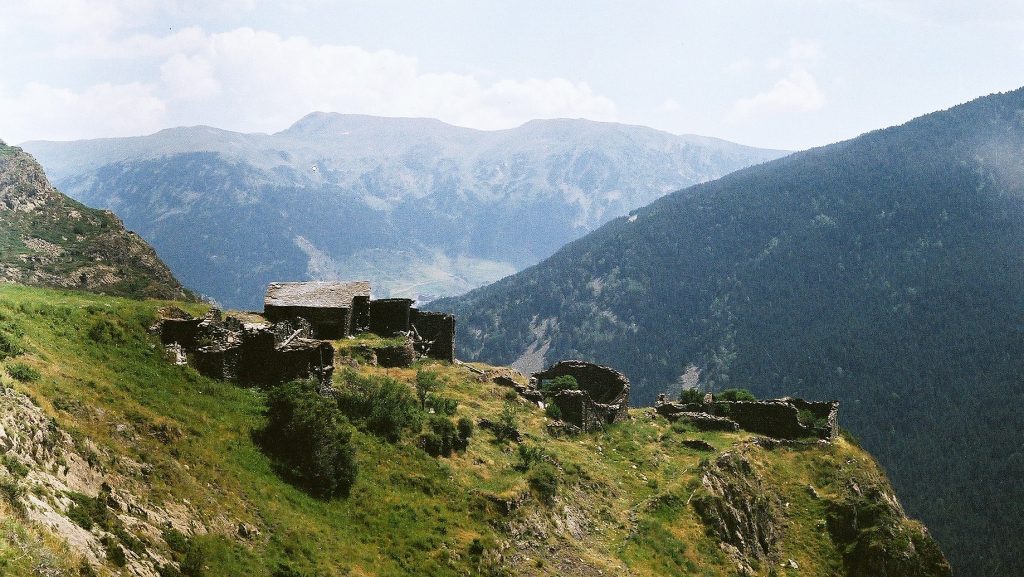 Gdzieś w Pirenejach w Andorze. 1995.
